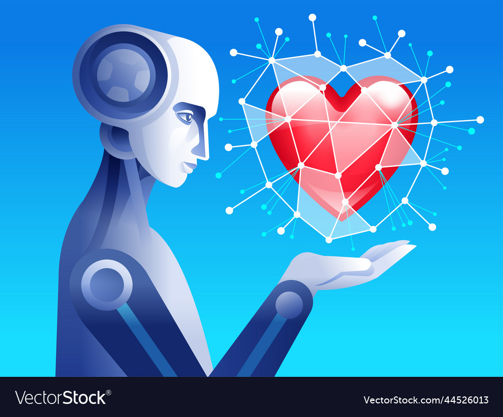Robot with heart