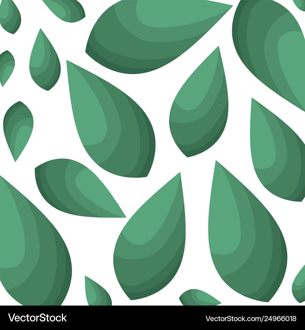 Beautiful leafs pattern background Royalty Free Vector Image