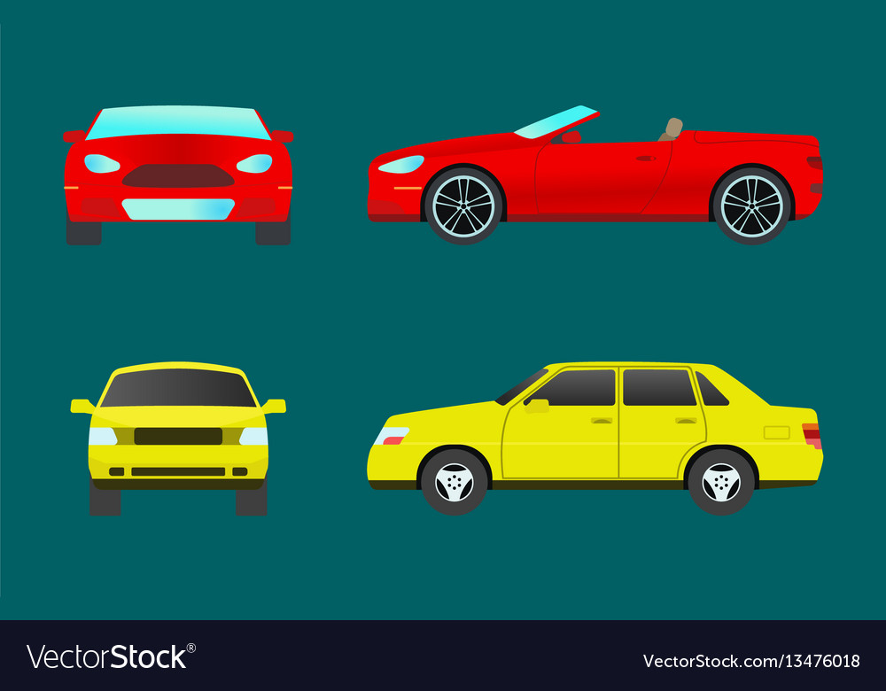 Car vehicle transport type design travel race