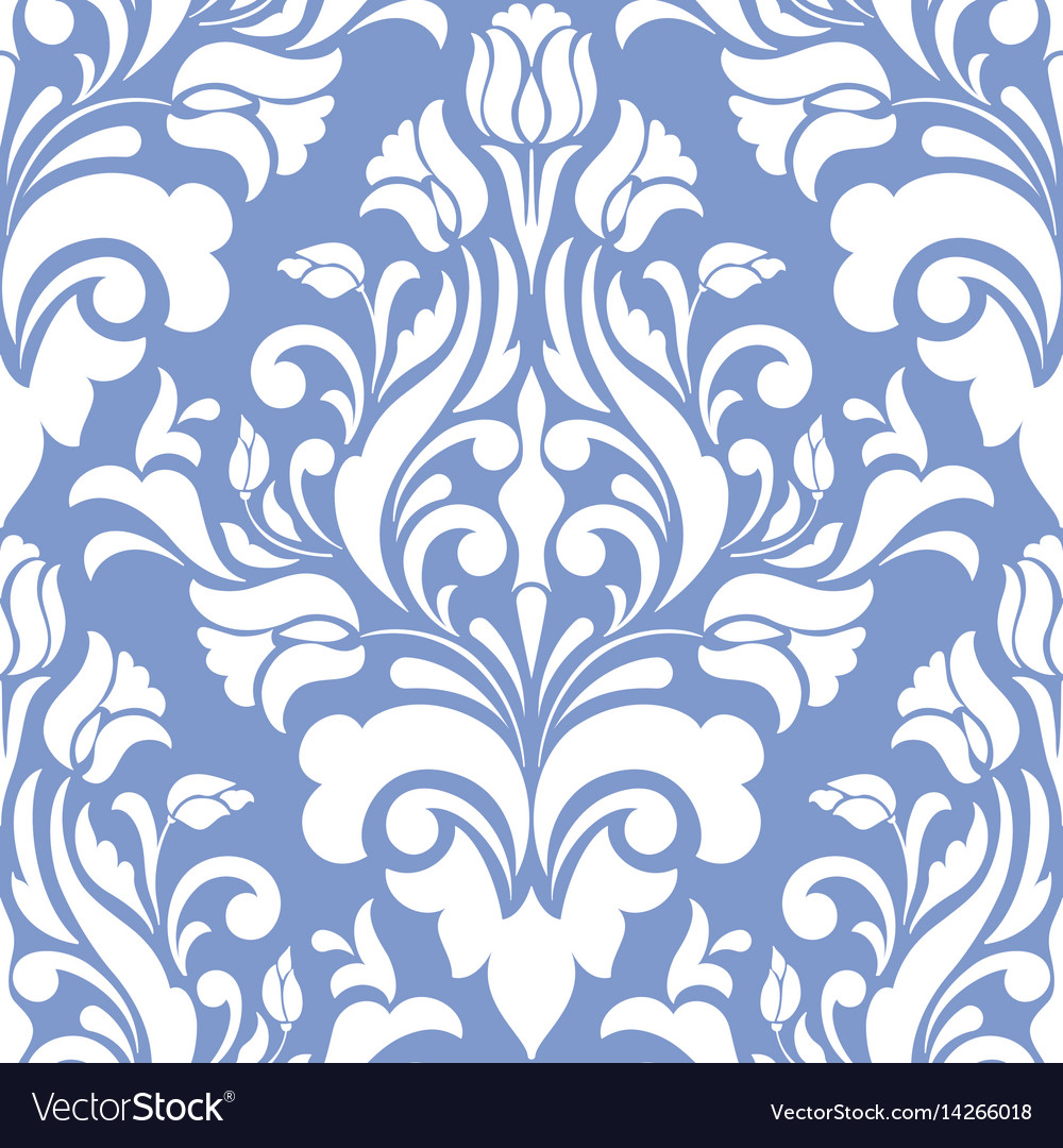 Damask nahtlose Musterelement klassischen Luxus