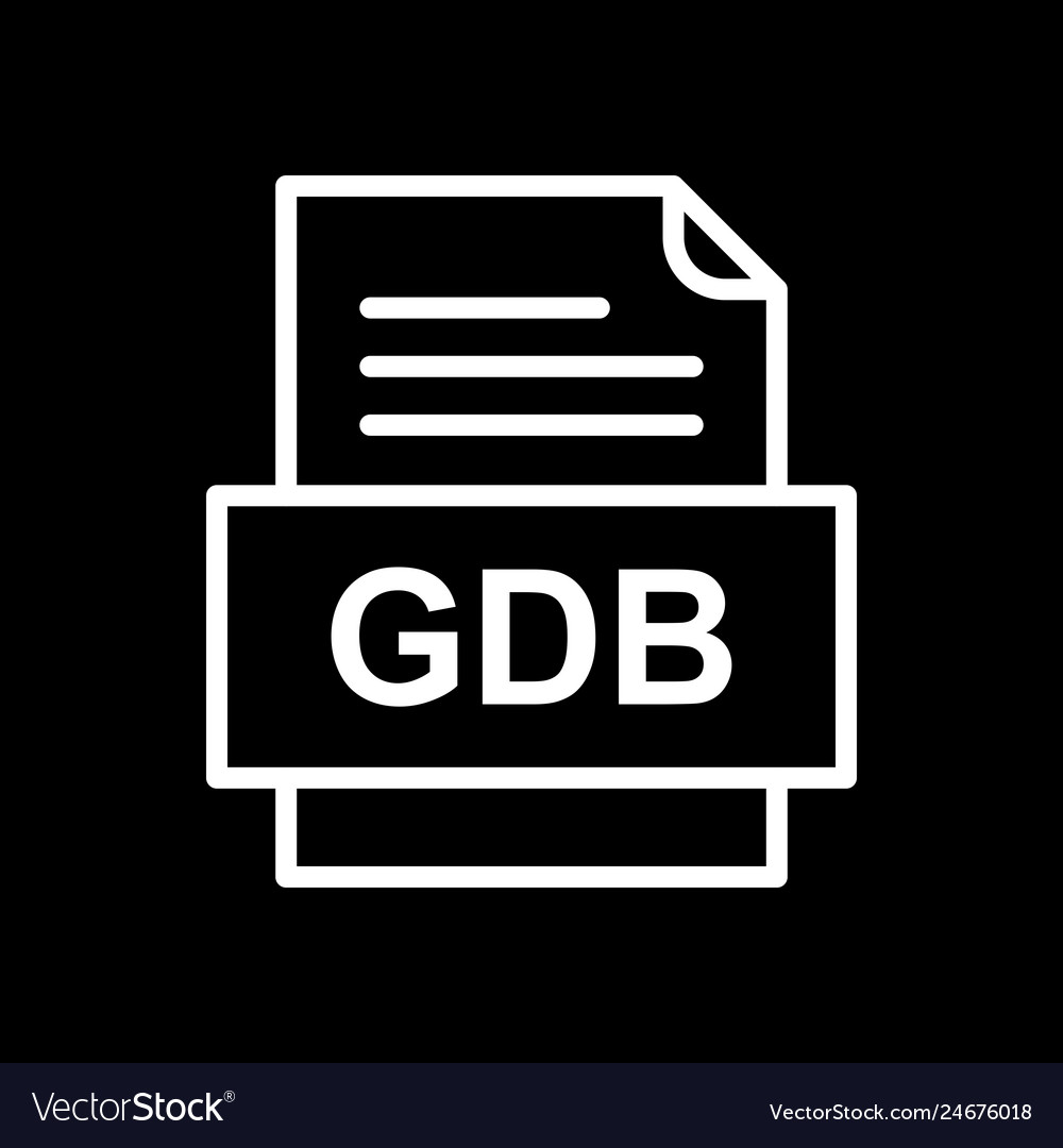 Gdb file document icon