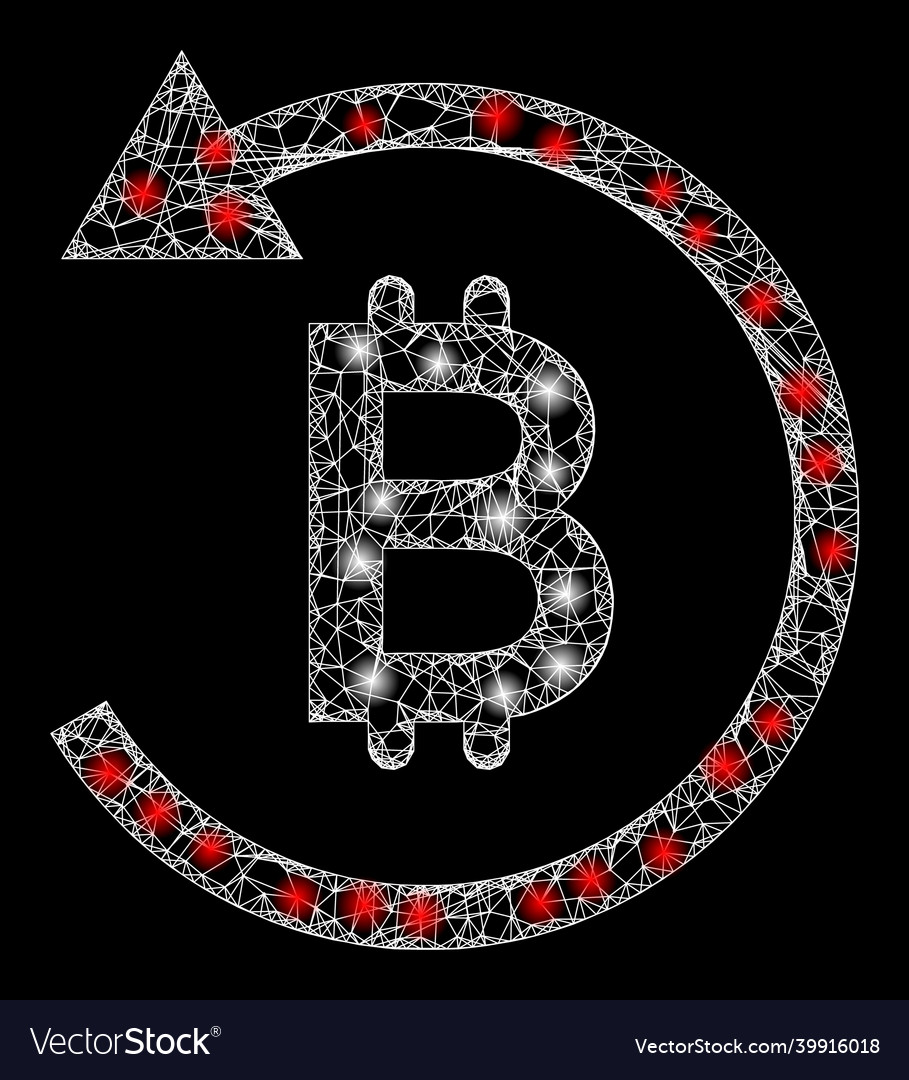 Glossy network mesh bitcoin chargeback with light