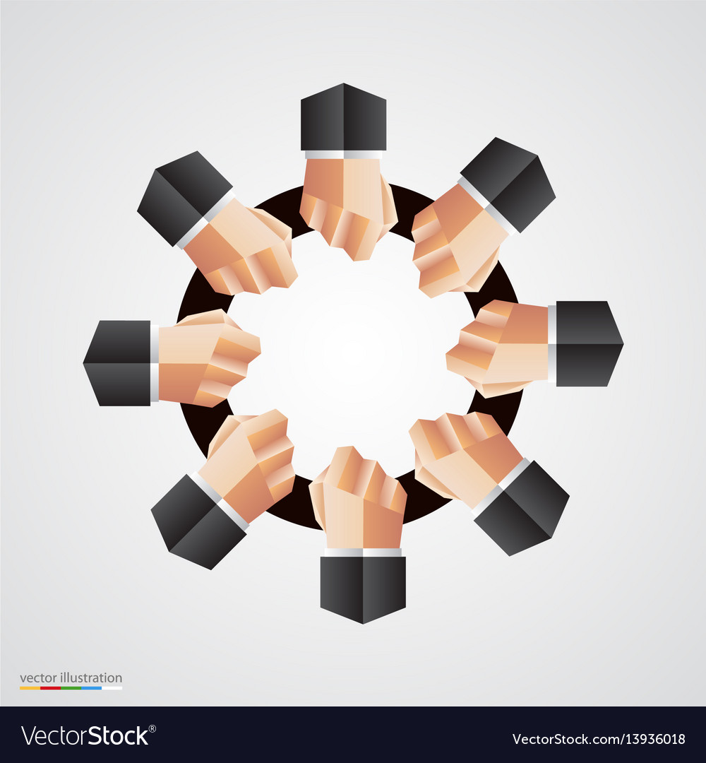 Hands Forming a Circle - Community & Unity