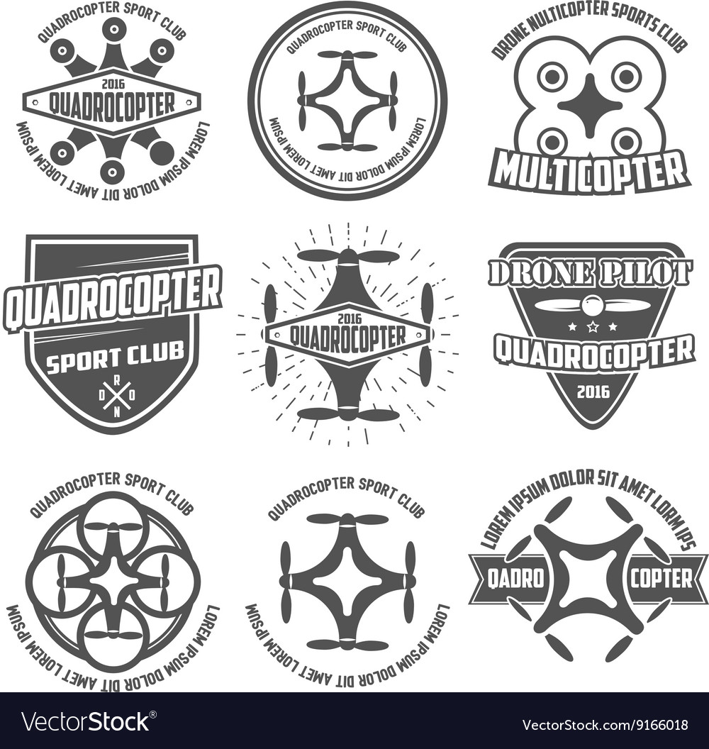 Quadrocopters set