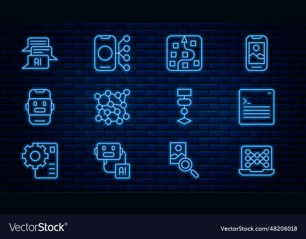 Zeilen neural Netzwerk Web-Entwickler Programmierung vector image Zeilen neural Netzwerk Web-Entwickler Programmierung