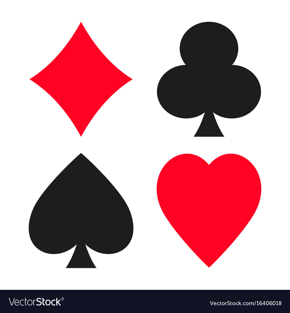 Playing Card Suits Vector Art, Icons, and Graphics for Free Download