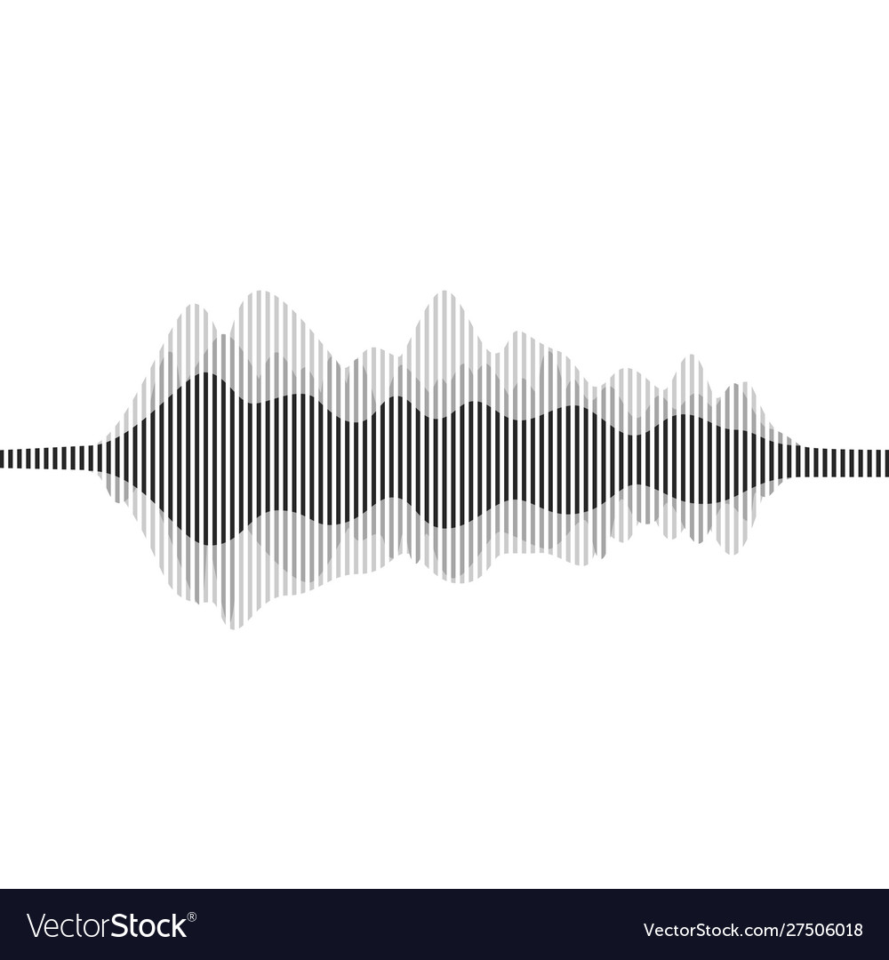 Sound waveforms waves and musical