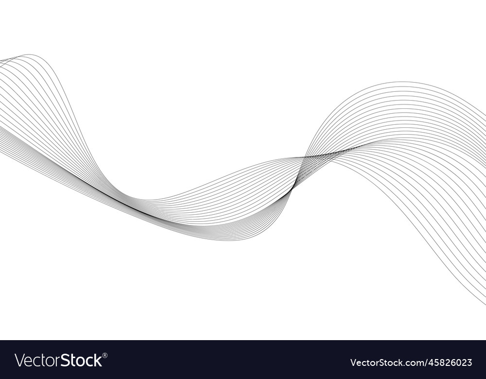 Abstract wave element for design digital Vector Image Abstract wave element for design digital