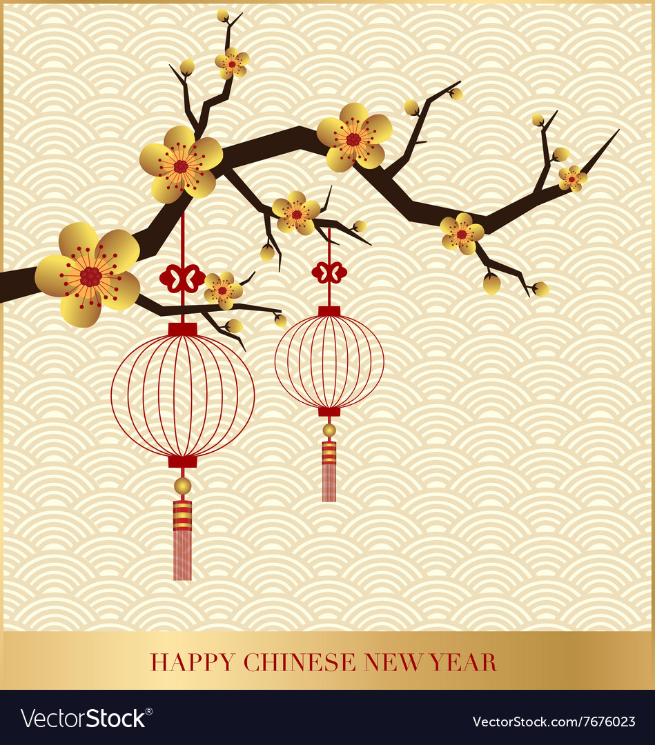 Chinese new year greeting card