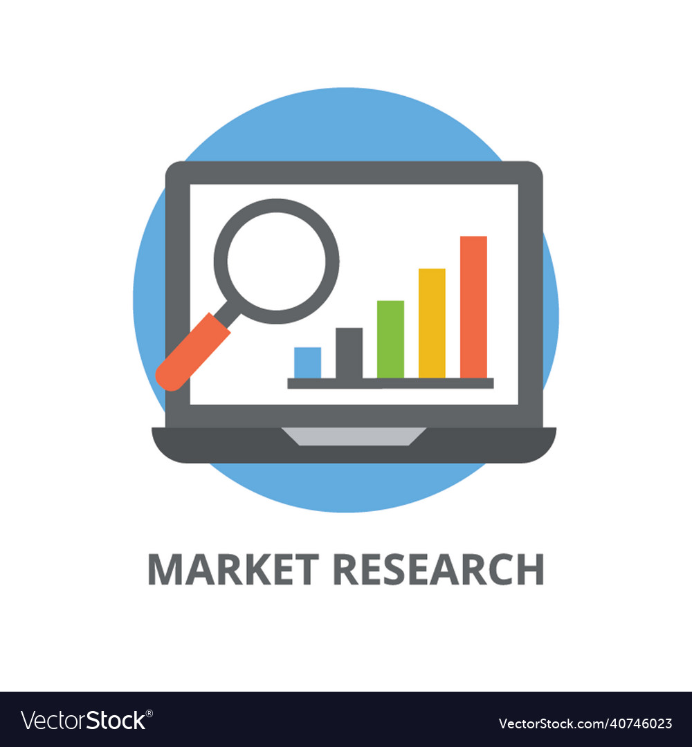 Market research Royalty Free Vector Image - VectorStock