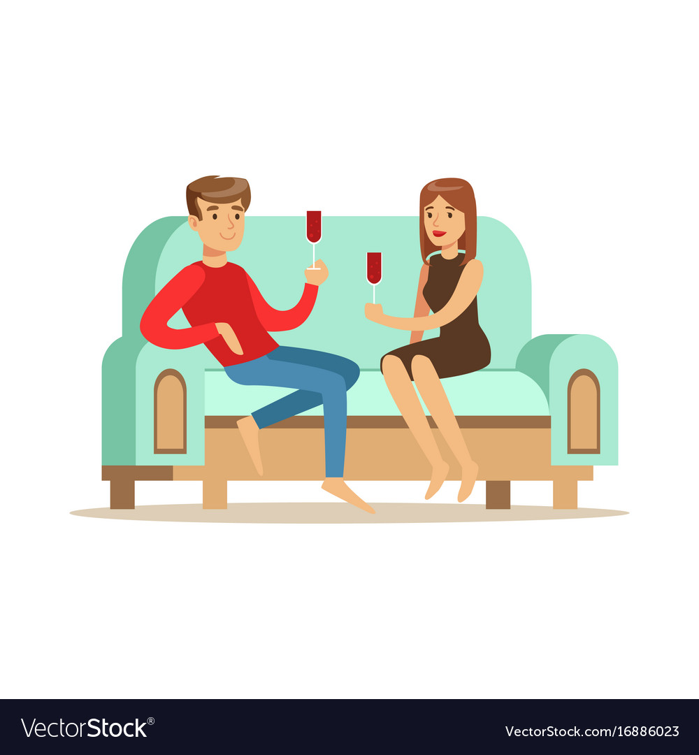 Teen Couple Does It On The Couch