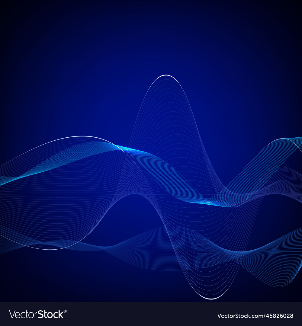 Abstract wave element for design digital vector image Abstract wave element for design digital