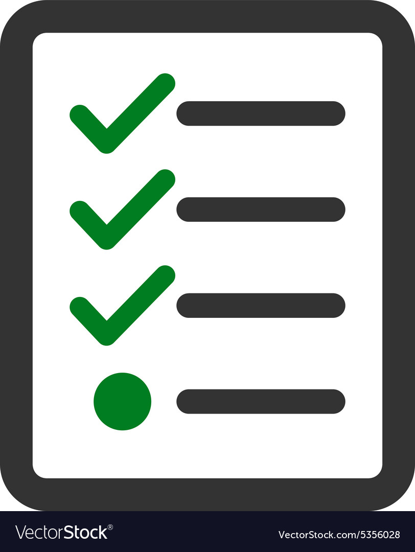 Checklist Icon - Simple Style