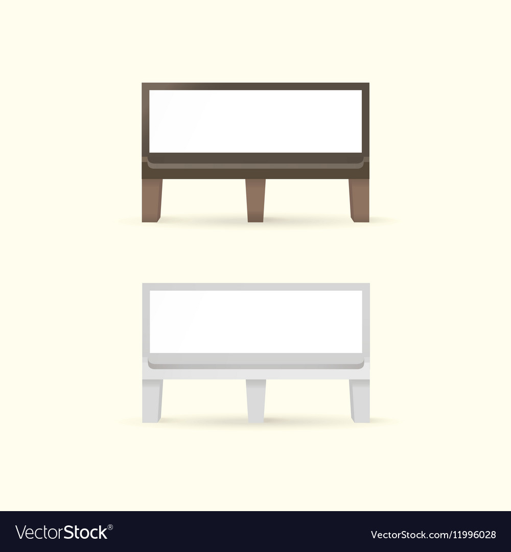 Simple Empty Bench
