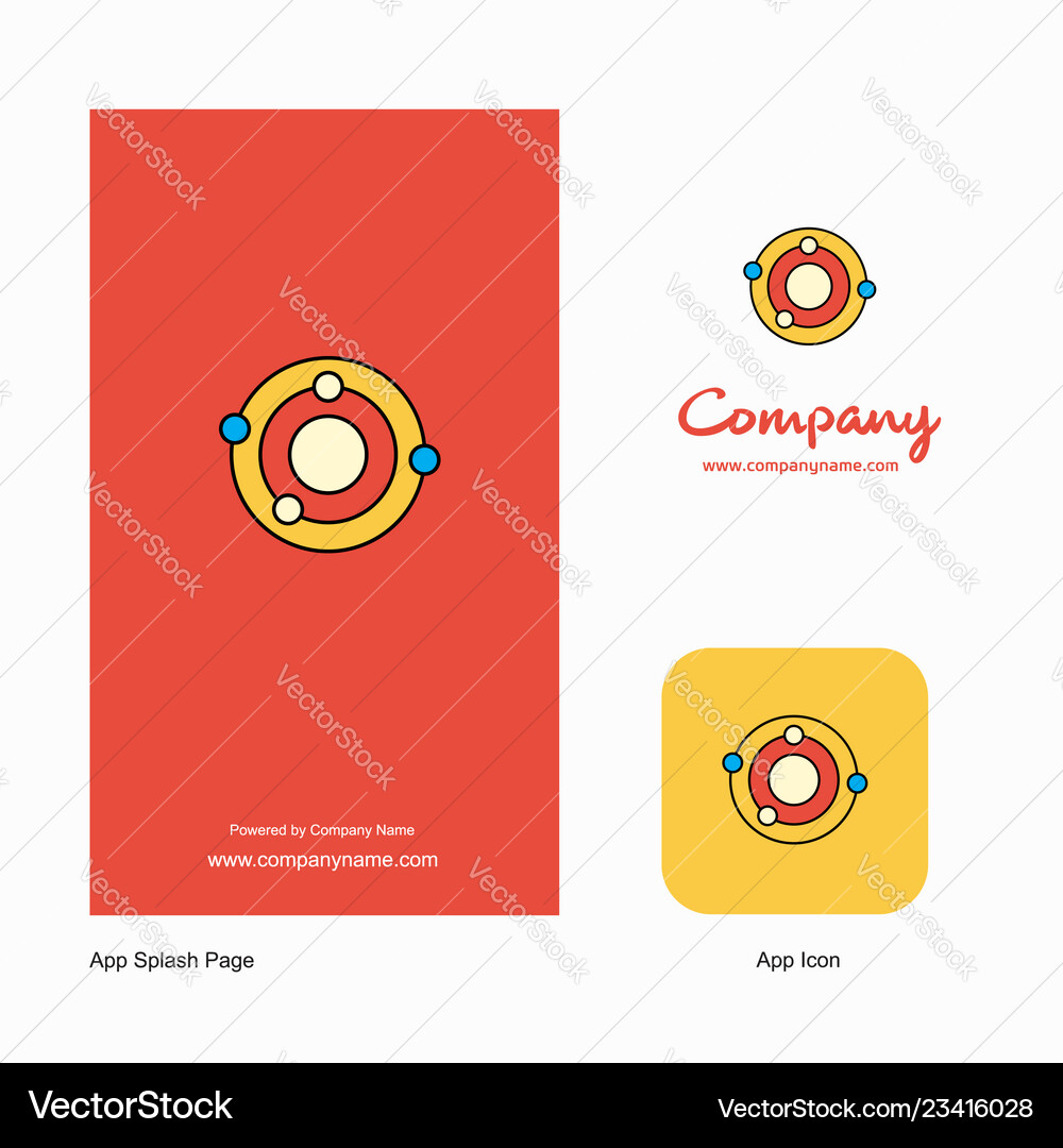 Solar System Company Logo App Icon And Splash