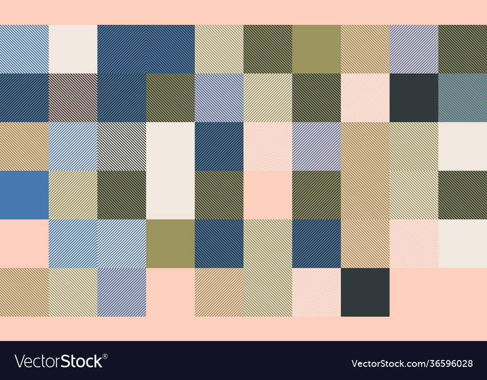 Striped abstract pattern design vector image Striped abstract pattern design