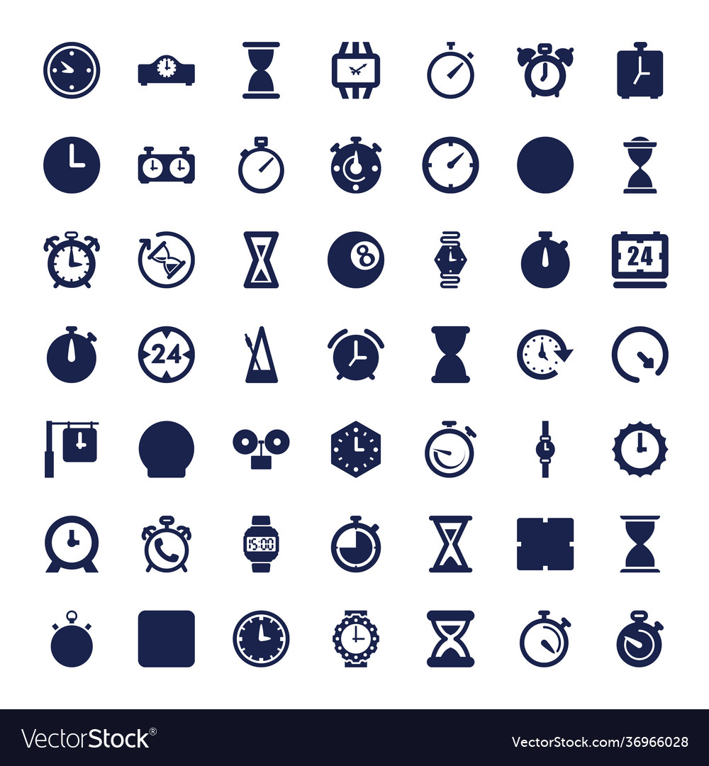 Timer icons