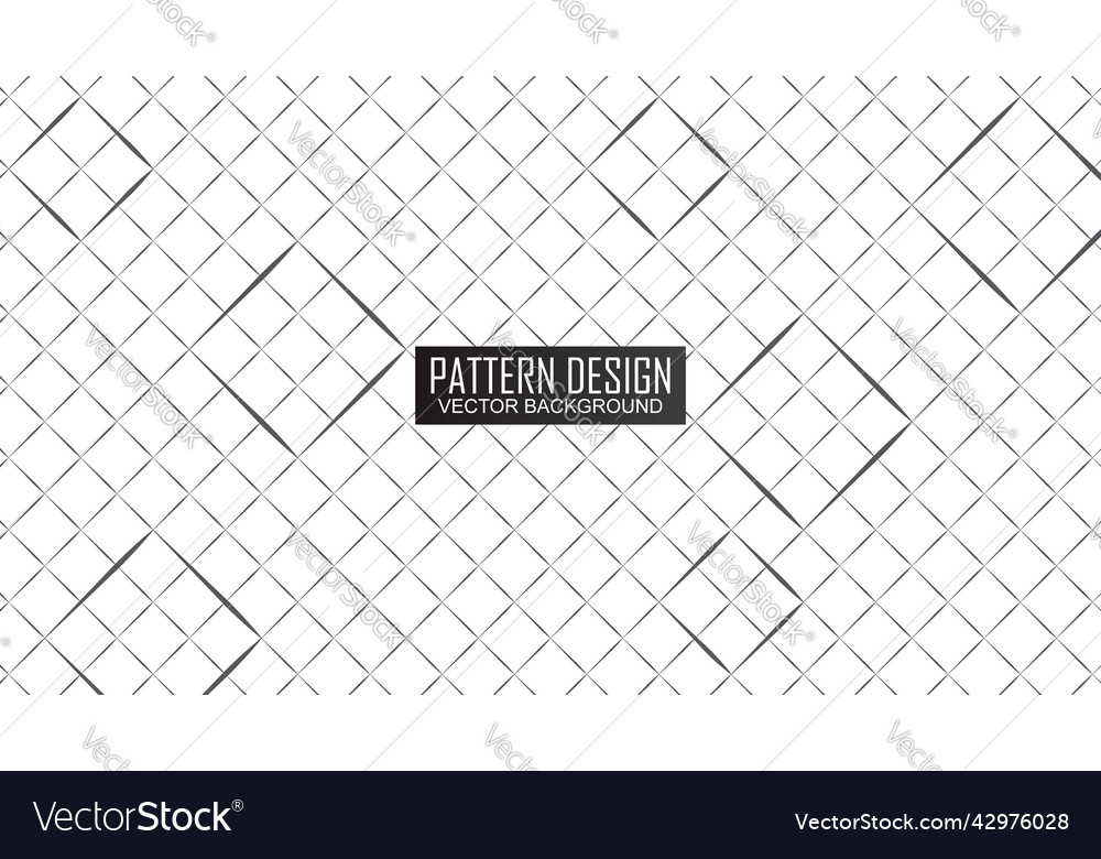 White background with squares pattern design