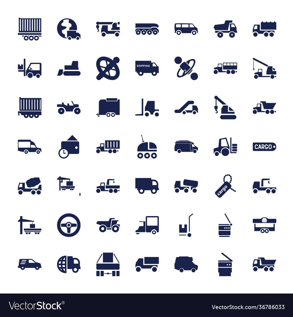 49 truck icons