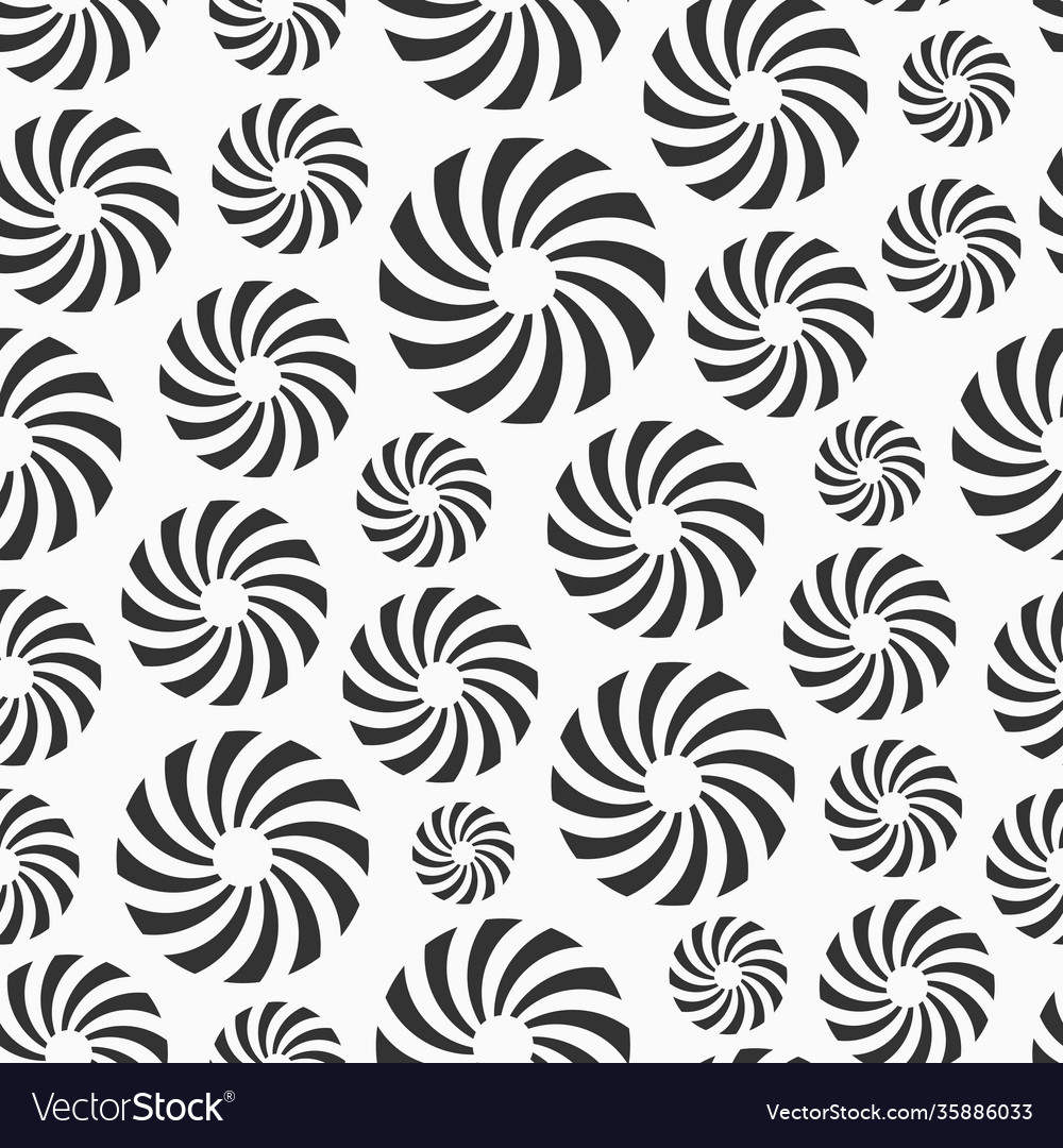 Abstract seamless pattern repeating round vector image Abstract seamless pattern repeating round