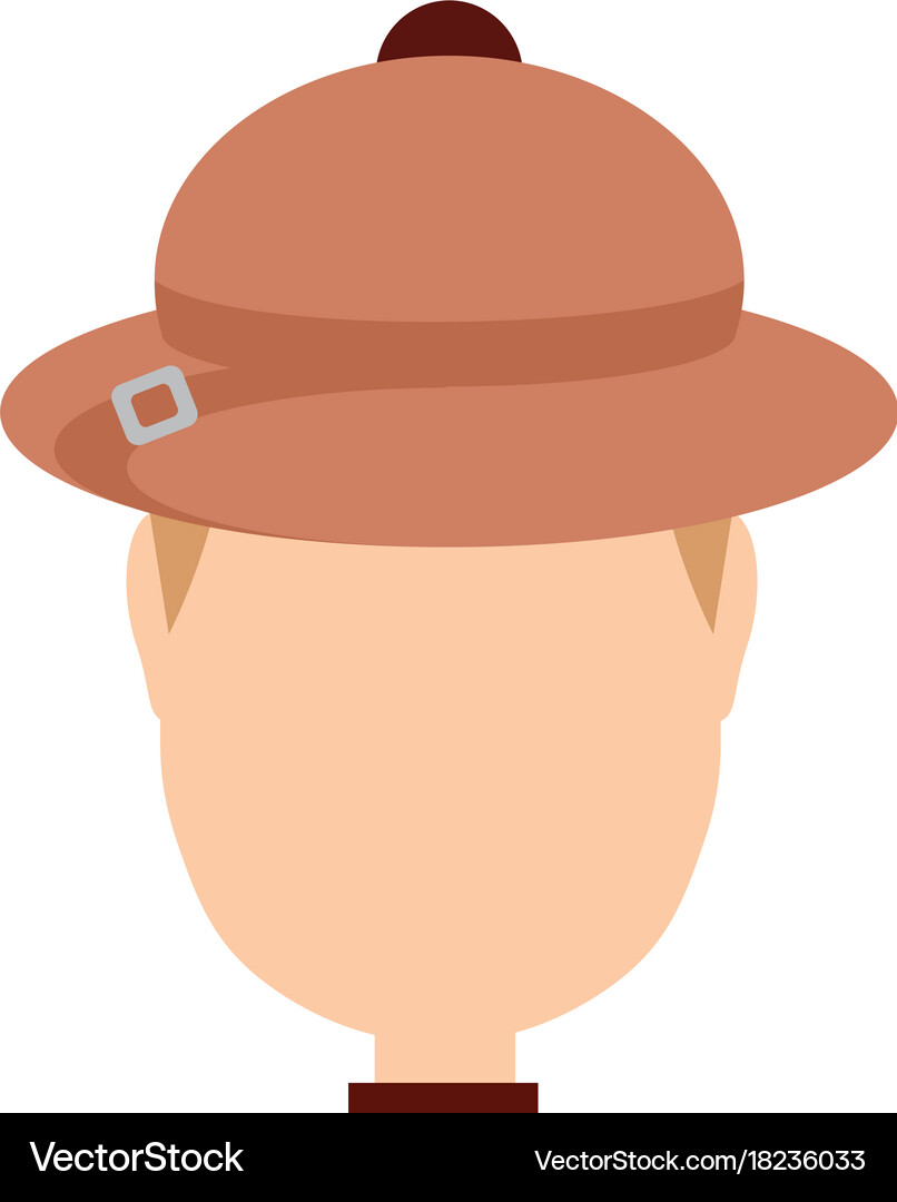 Man face Royalty Free Vector Image - VectorStock