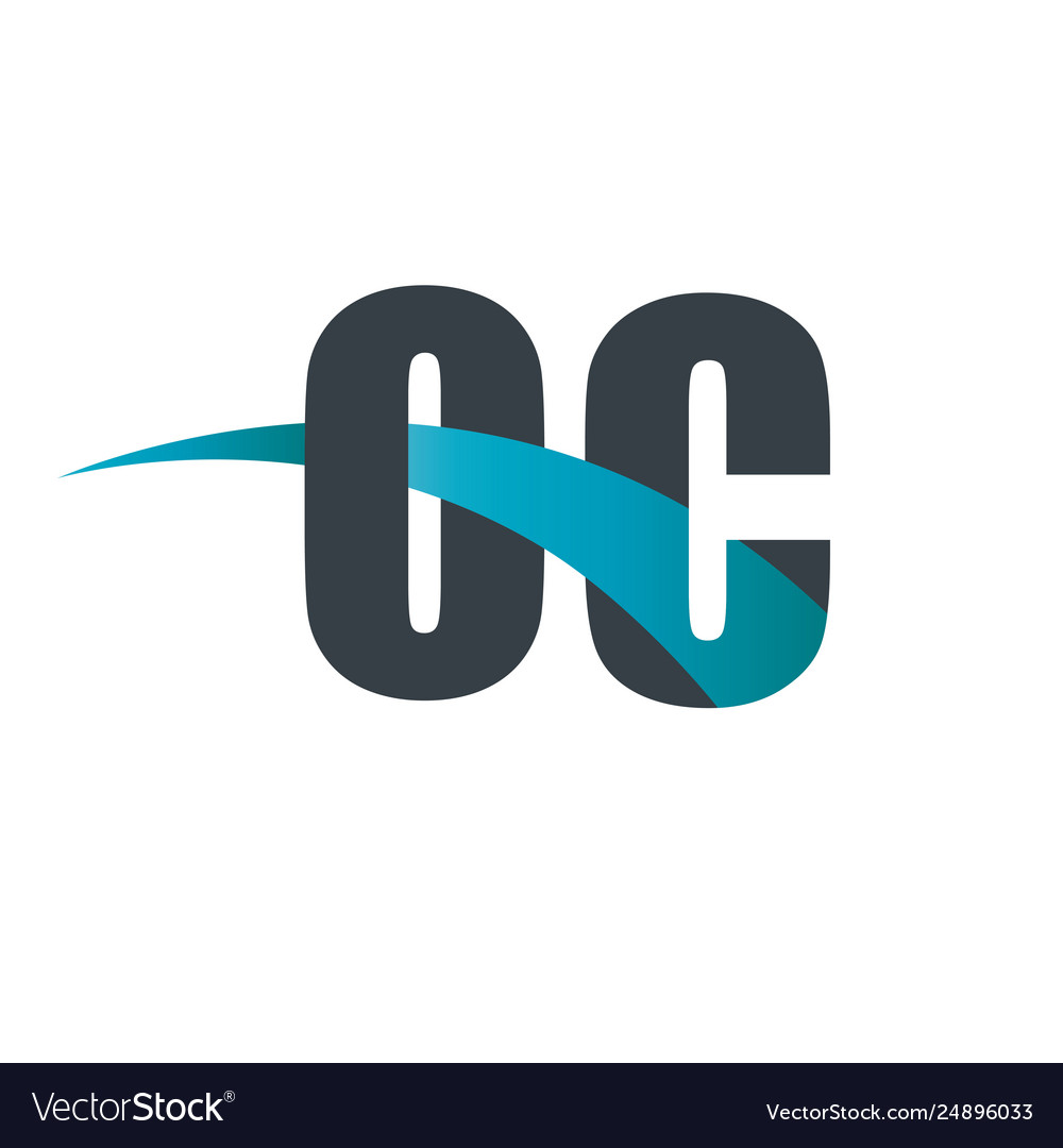Overlapping Initial OC Logo