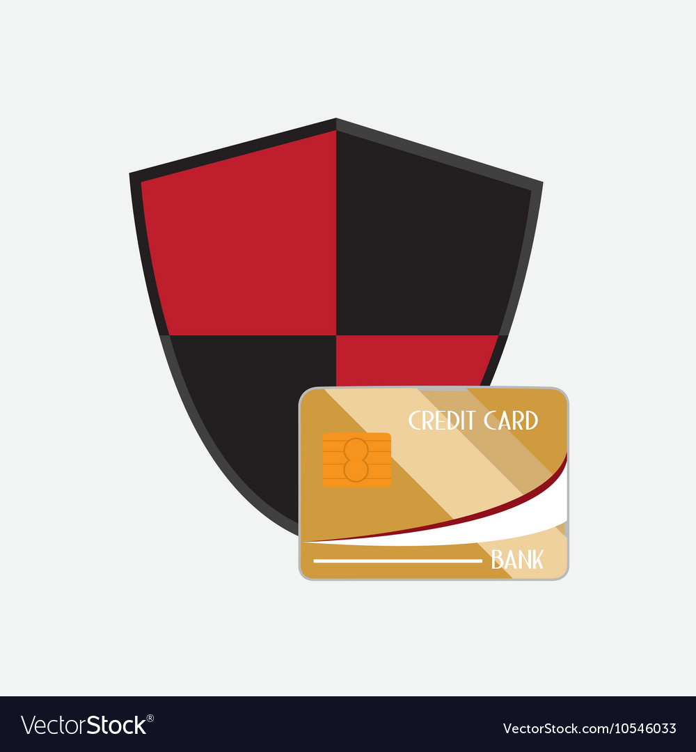 Shield with credit card system security design