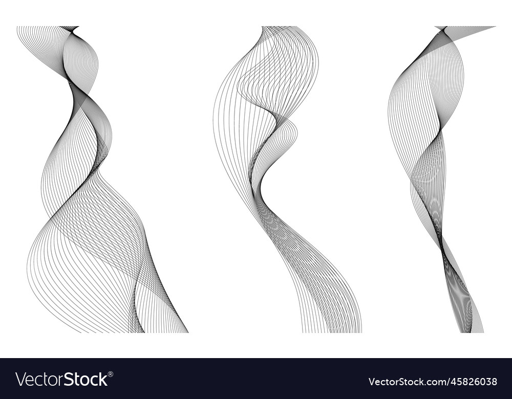 Abstract wave element for design digital Vector Image Abstract wave element for design digital