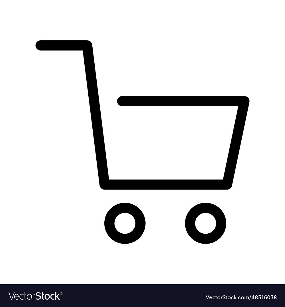 Add to cart icon vector image Add to cart icon