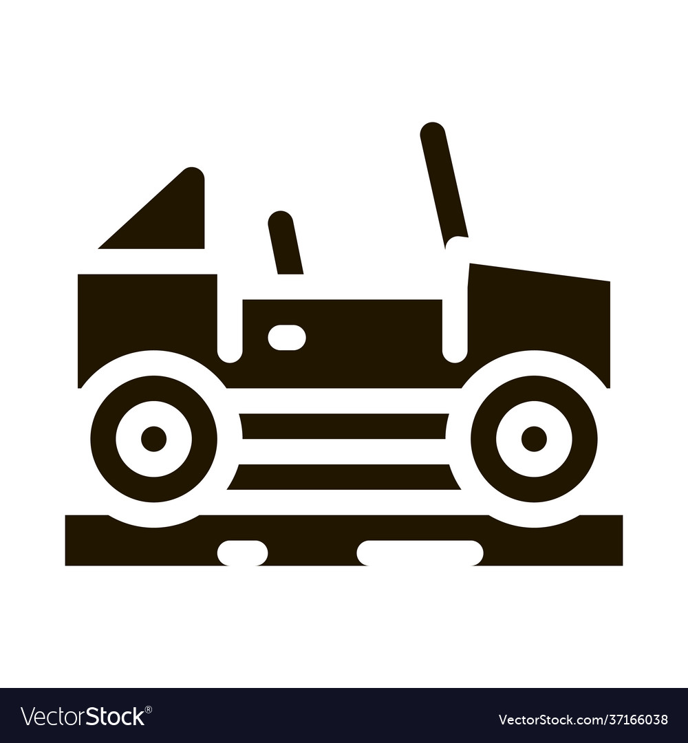 Car jeep icon symbol Royalty Free Vector Image