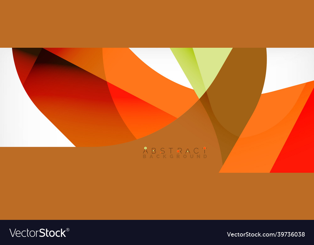 Minimal abstract background - color overlapping vector image Minimal abstract background - color overlapping