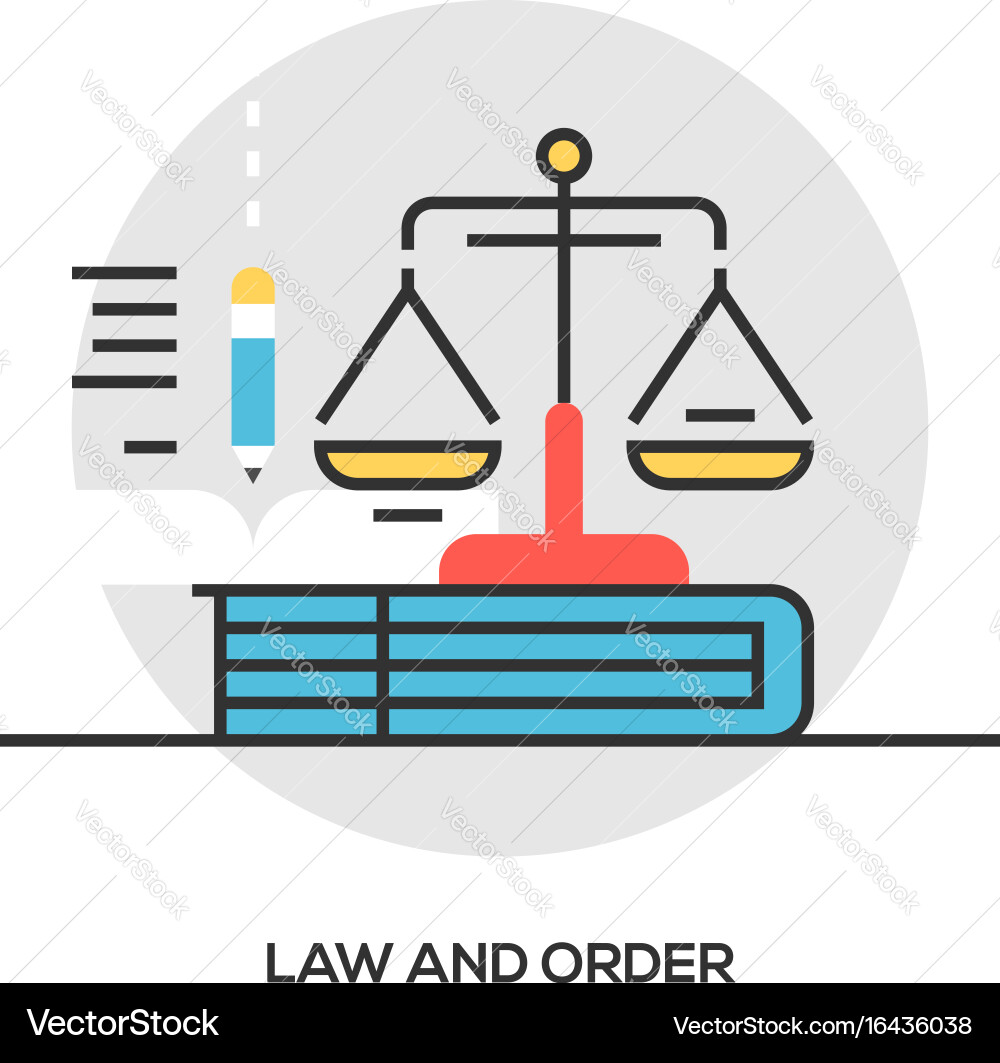 Modern flat thin line design Royalty Free Vector Image