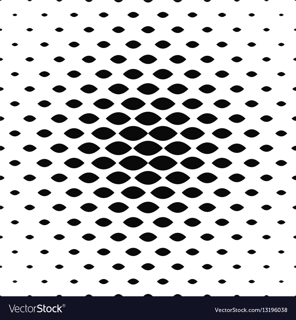 Monochrome curved shape pattern background