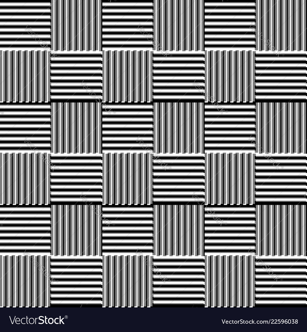 Mosaic of squares with embossed offset line Vector Image Mosaic of squares with embossed offset line