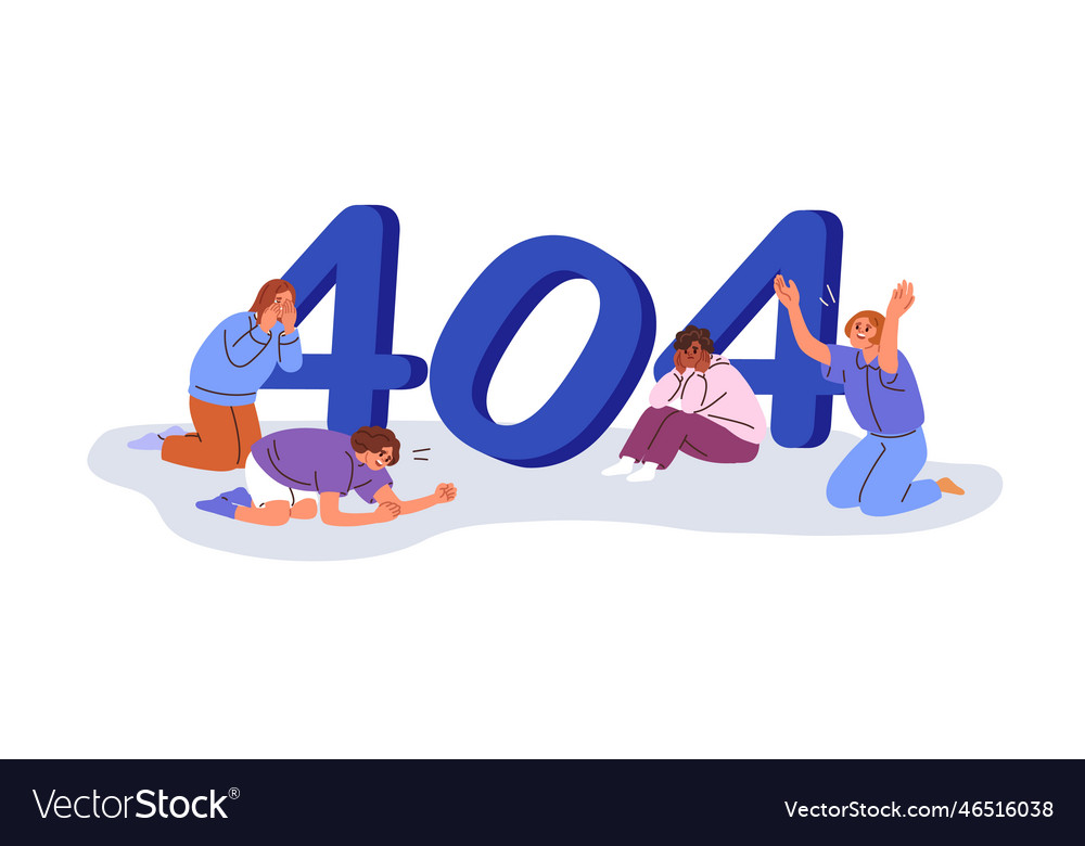 Seite nicht gefunden vector image Seite nicht gefunden