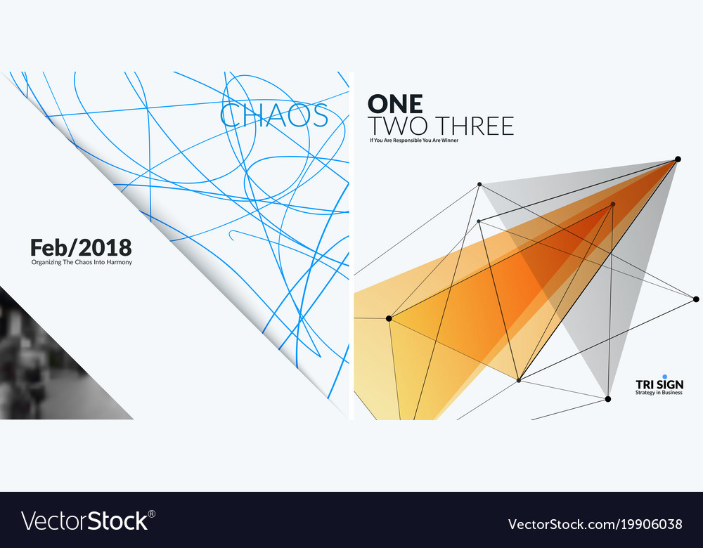 Set of abstract design elements for graphic