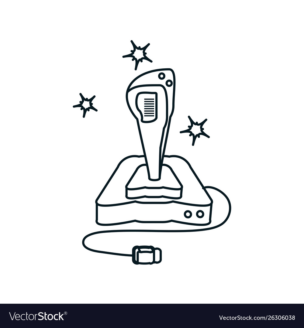 Video game joystick control icon