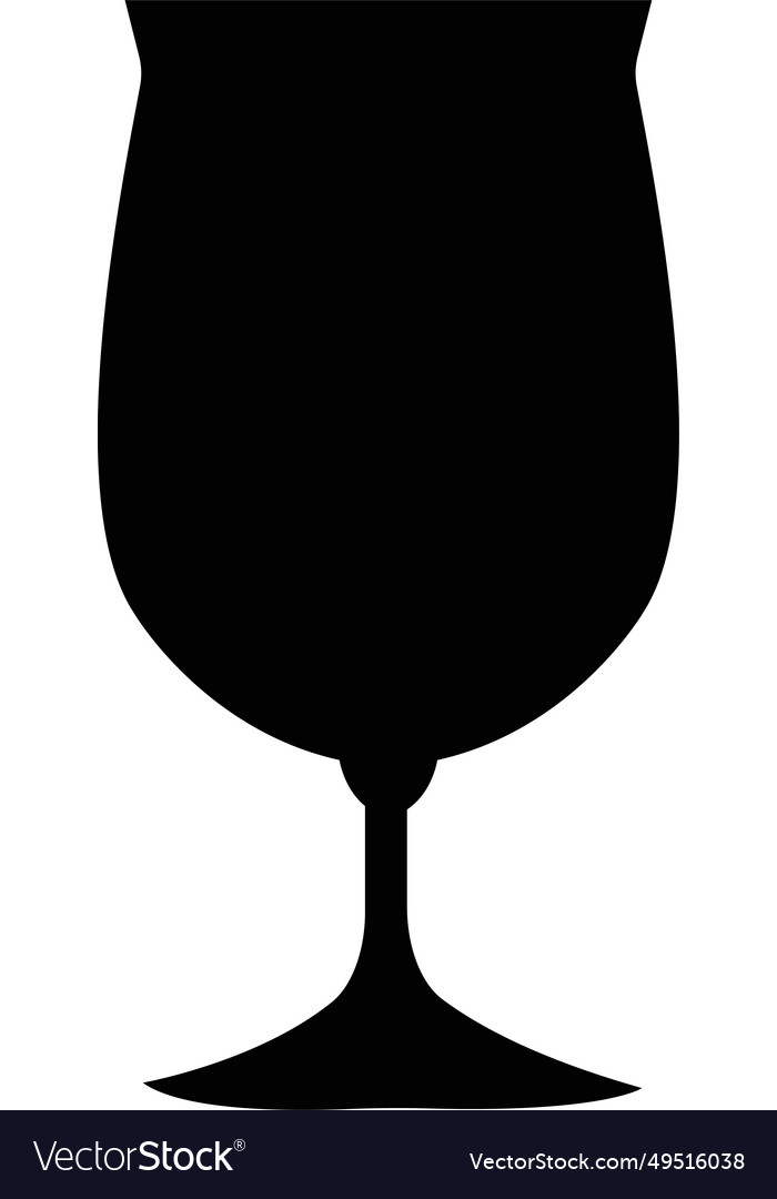 Wine glass icon simple symbol of bar restaurant Vector Image