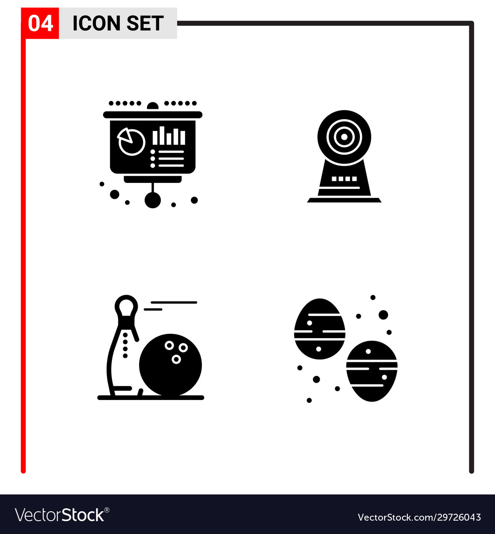 4 general icons for website design print