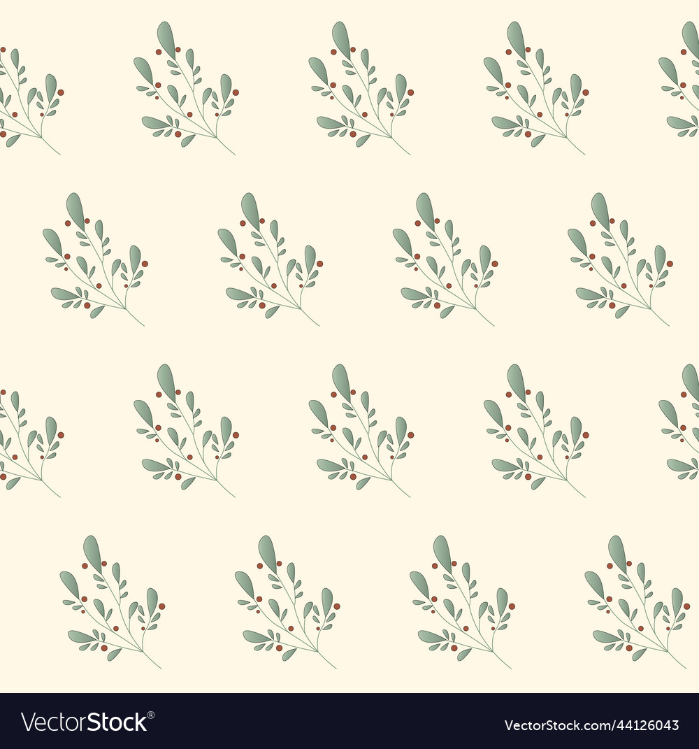 Delicate pattern with floral elements