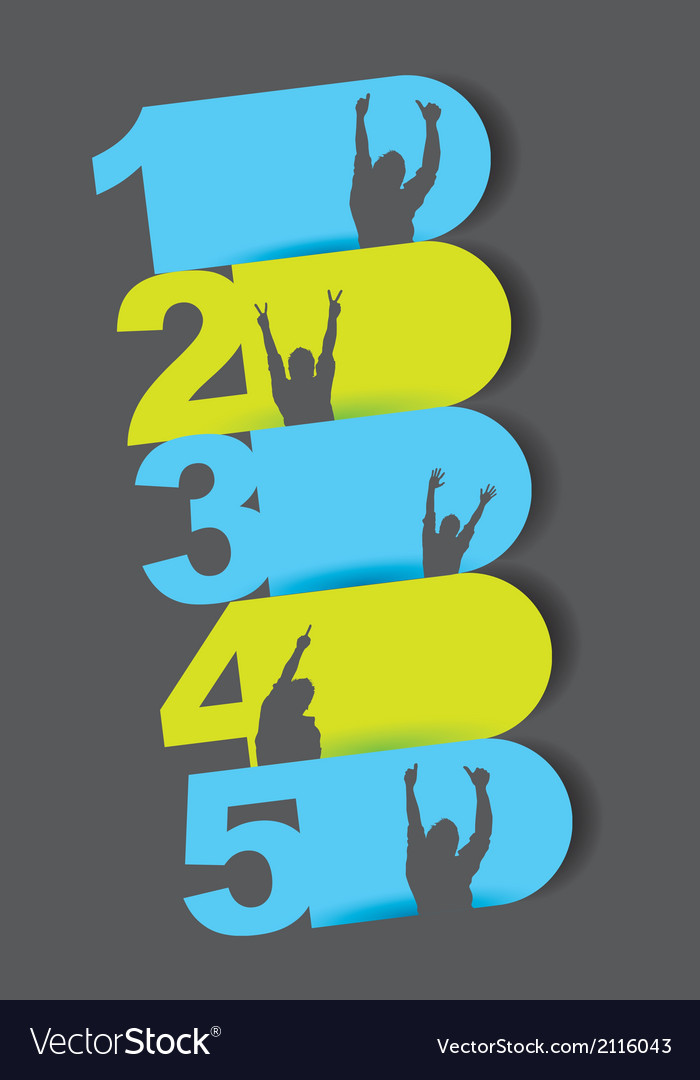 Design templates numbered