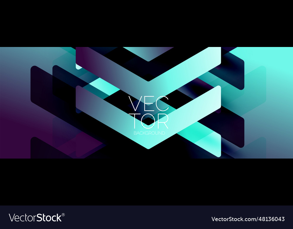 Energetic geometric background featuring an array Vector Image Energetic geometric background featuring an array