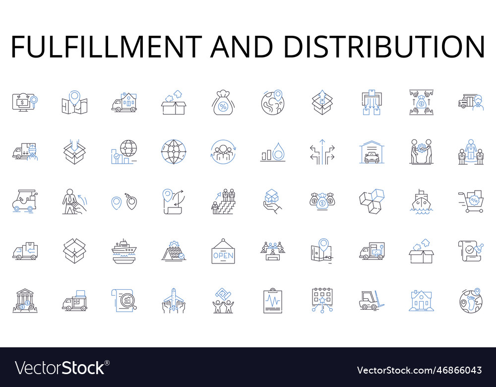 Sammlung von Fulfillment und Distributionszeilen