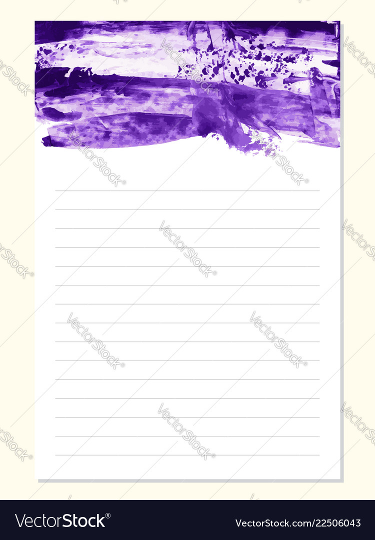 Notes to do list daily planner template vector image Notes to do list daily planner template