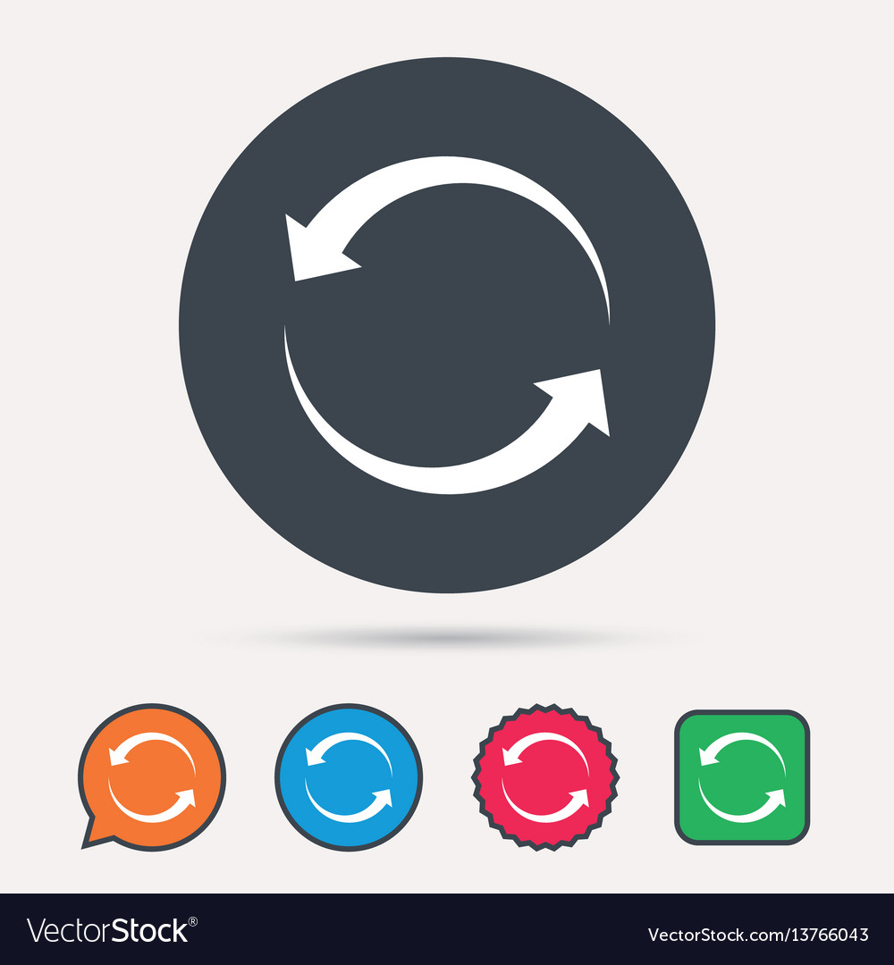 Update icon refresh or repeat sign