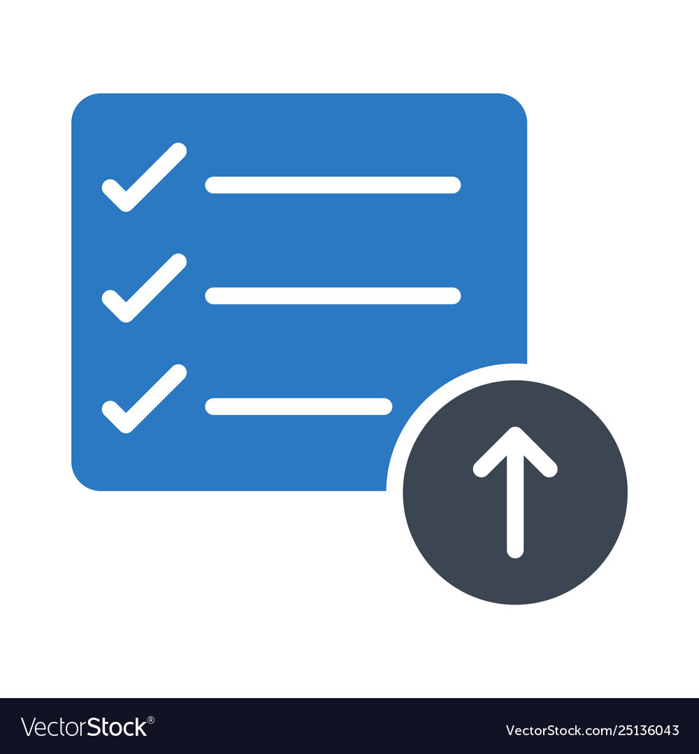 Upload checklist