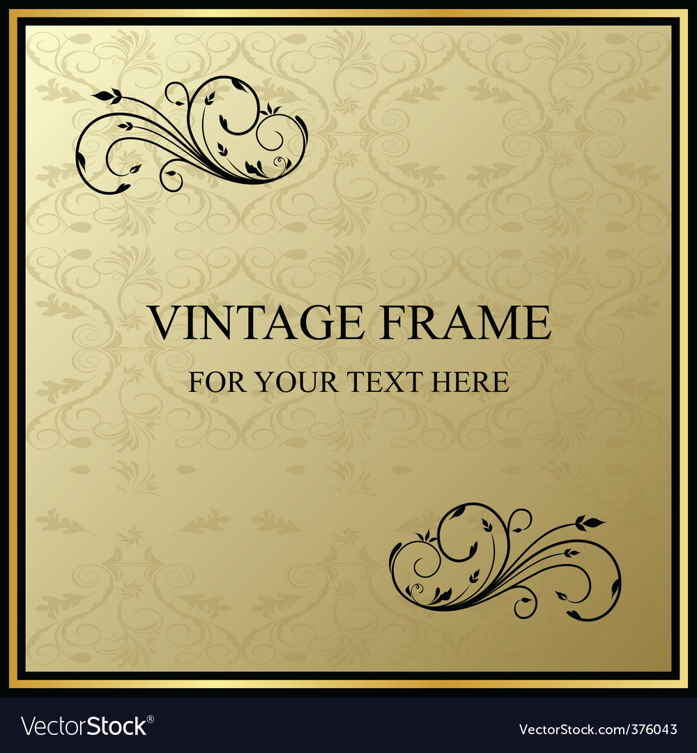 Vintage Rahmen