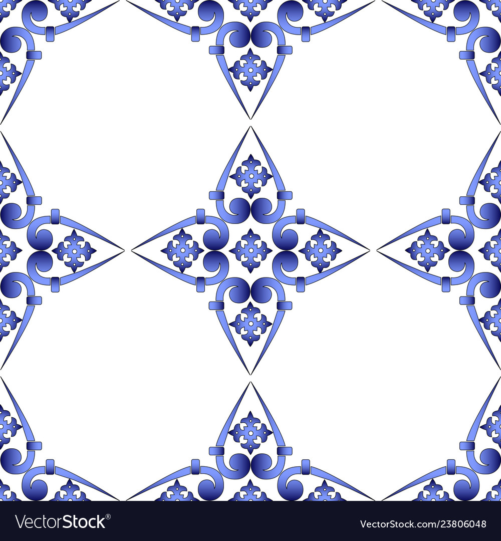 Abstract seamless patchwork pattern