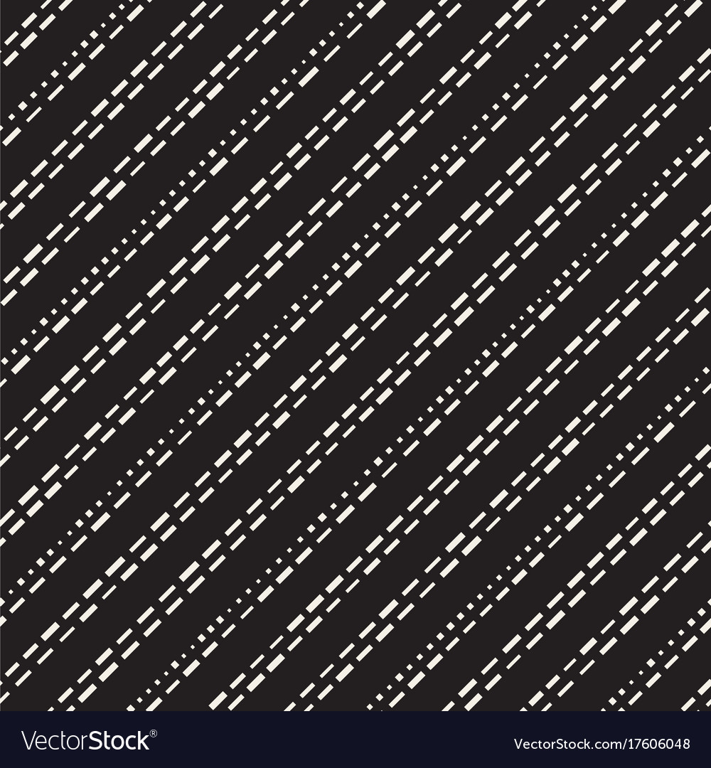 Black and white irregular dashed lines pattern