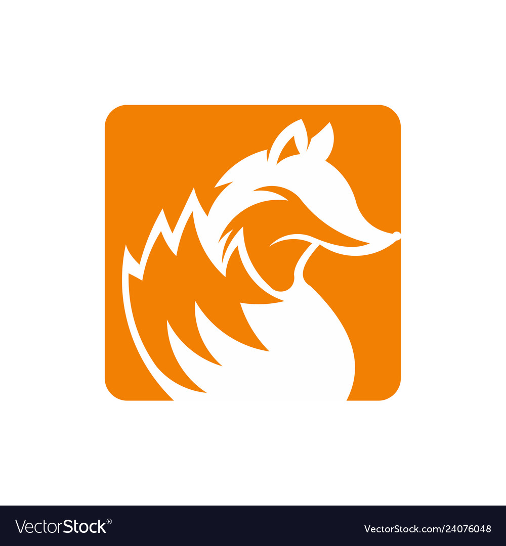 Fox orange inspiration logo